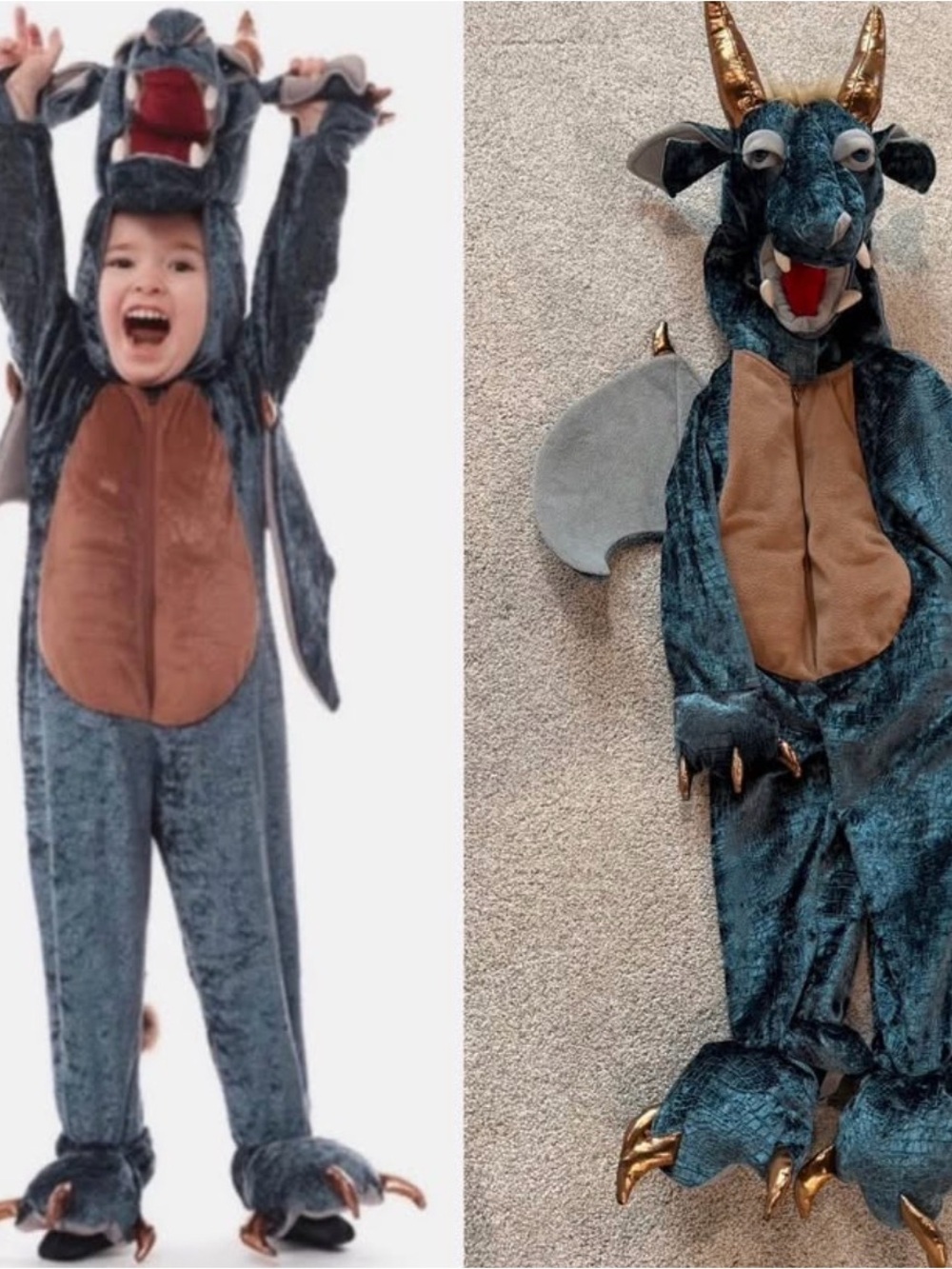 FAO Schwarz Dragon Costume 3T